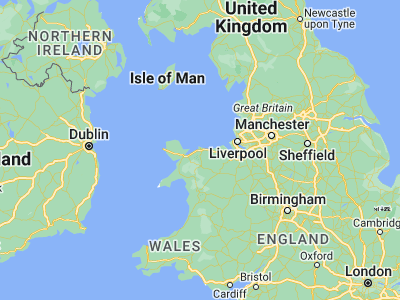 Map showing location of Conwy (53.28077, -3.83039)