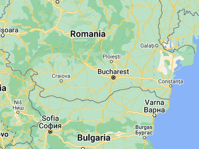 Map showing location of Corbii Mari (44.55, 25.5)