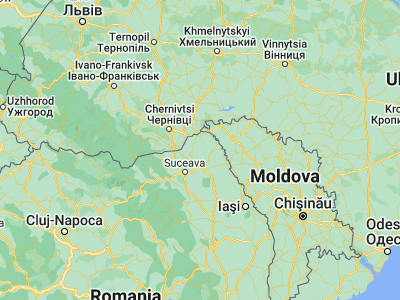 Map showing location of Cordăreni (47.98333, 26.58333)