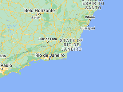 Map showing location of Cordeiro (-22.02861, -42.36083)