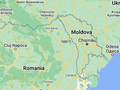 Map showing location of Cordun (46.95, 26.86667)