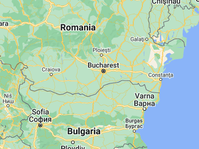 Map showing location of Cornetu (44.34167, 25.94083)