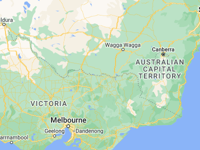 Map showing location of Corowa (-35.99962, 146.3858)