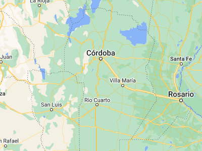Map showing location of Corralito (-32.02462, -64.19216)