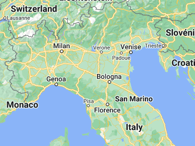 Map showing location of Correggio (44.76977, 10.7823)