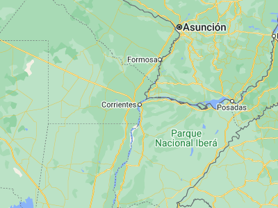 Map showing location of Corrientes (-27.4806, -58.8341)