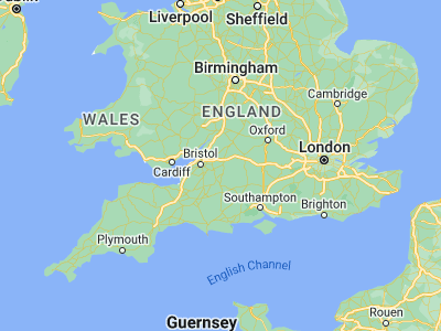 Map showing location of Corsham (51.43433, -2.18437)