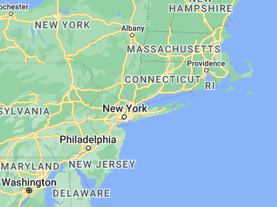 Map showing location of Cos Cob (41.03343, -73.59957)