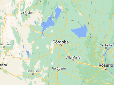 Map showing location of Cosquín (-31.24508, -64.46563)