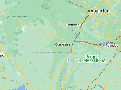 Map showing location of Coté-Lai (-27.5, -59.6)