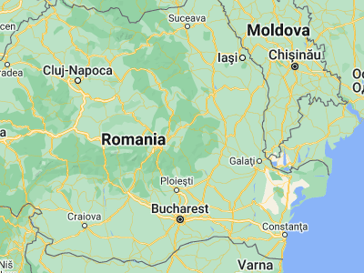 Map showing location of Covasna (45.85, 26.18333)