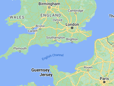 Map showing location of Cowes (50.76306, -1.29772)