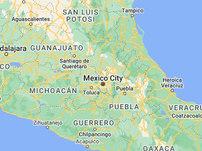 Map showing location of Coyotepec (19.775, -99.20722)