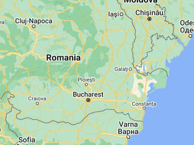 Map showing location of Cozieni (45.33333, 26.48333)