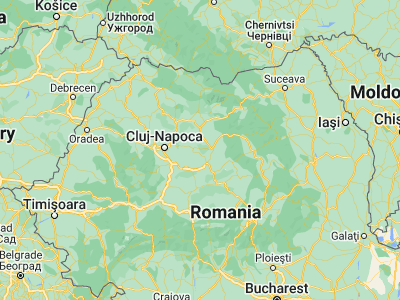 Map showing location of Crăeşti (46.75, 24.41667)