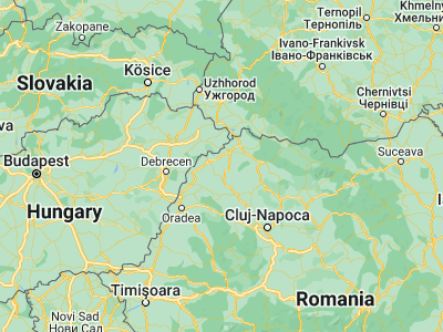 Map showing location of Craidorolţ (47.61667, 22.7)
