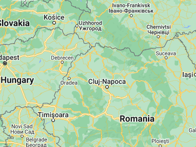 Map showing location of Creaca (47.2, 23.25)