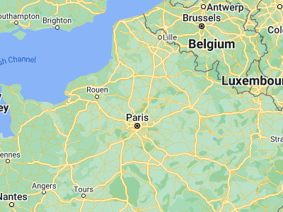 Map showing location of Creil (49.25672, 2.48477)