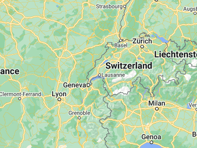 Map showing location of Crissier (46.55165, 6.57125)