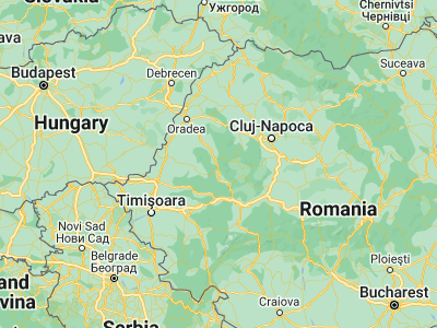 Map showing location of Criştioru de Jos (46.43333, 22.53333)