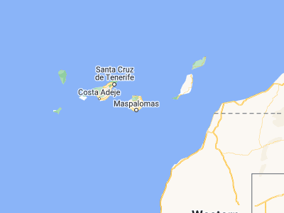 Map showing location of Cruce de Arinaga (27.87656, -15.42798)