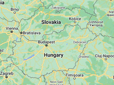 Map showing location of Csány (47.64829, 19.82972)