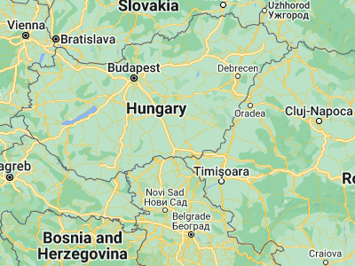 Map showing location of Csanytelek (46.595, 20.12342)