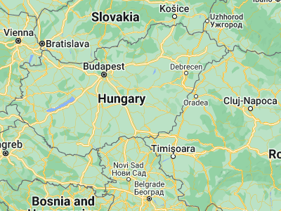 Map showing location of Cserkeszőlő (46.8632, 20.18701)