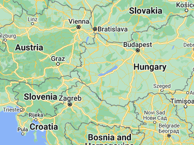Map showing location of Cserszegtomaj (46.80165, 17.22096)