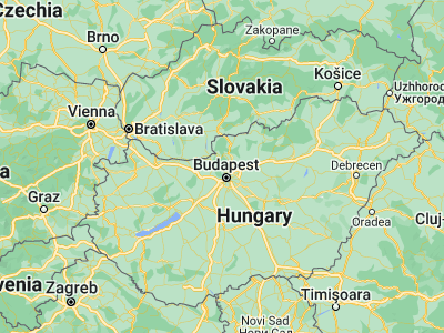 Map showing location of Csobánka (47.64637, 18.96189)