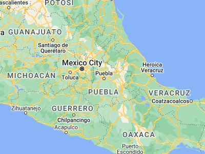 Map showing location of Cuautlancingo (19.08912, -98.27137)