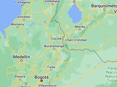 Map showing location of Cucutilla (7.53941, -72.77238)