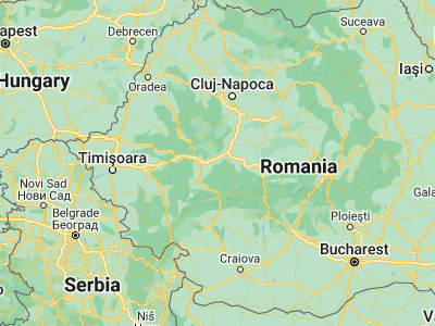 Map showing location of Cugir (45.83651, 23.36998)