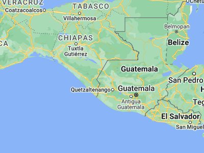 Map showing location of Cuilco (15.4, -91.96667)