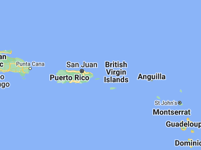Map showing location of Culebra (18.30301, -65.30099)