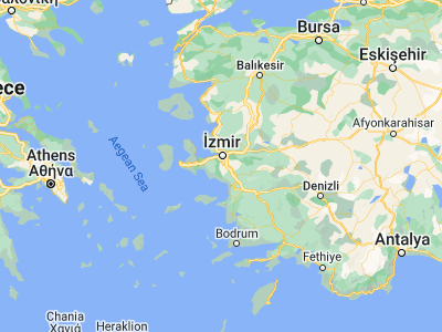 Map showing location of Cumaovası (38.24963, 27.13429)