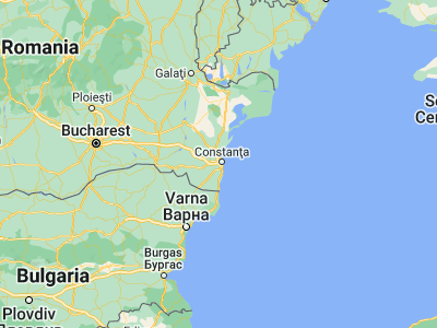 Map showing location of Cumpăna (44.11667, 28.56667)