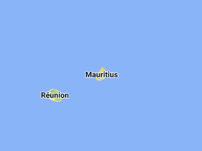 Map showing location of Curepipe (-20.31472, 57.52028)