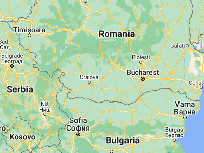 Map showing location of Curtişoara (44.5, 24.33333)