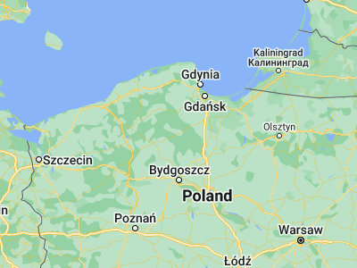 Map showing location of Czersk (53.79589, 17.97647)