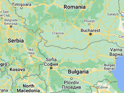Map showing location of Dăbuleni (43.8, 24.08333)
