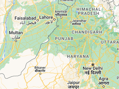 Map showing location of Dabwāli (29.94878, 74.73707)