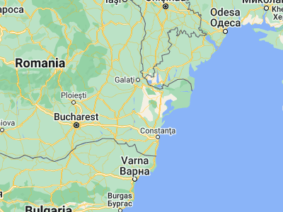 Map showing location of Dăeni (44.83333, 28.11667)