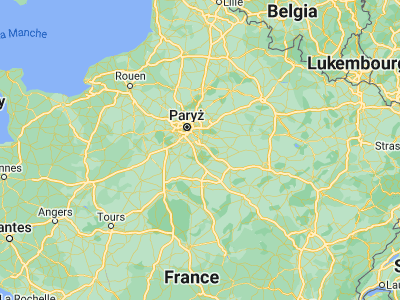Map showing location of Dammarie-les-Lys (48.51667, 2.65)