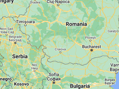 Map showing location of Dănciuleşti (44.73333, 23.75)