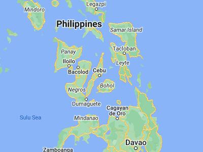 Map showing location of Dapitan (10.27056, 123.94694)