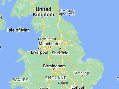 Map showing location of Darton (53.58705, -1.52676)