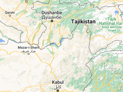 Map showing location of Dasht-e Qal‘ah (37.1539, 69.4435)