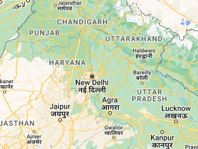 Map showing location of Dāsna (28.67786, 77.52071)