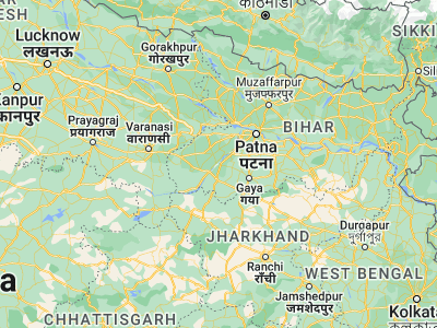 Map showing location of Daudnagar (25.03475, 84.40017)